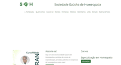 Desktop Screenshot of homeopatia-rs.com.br